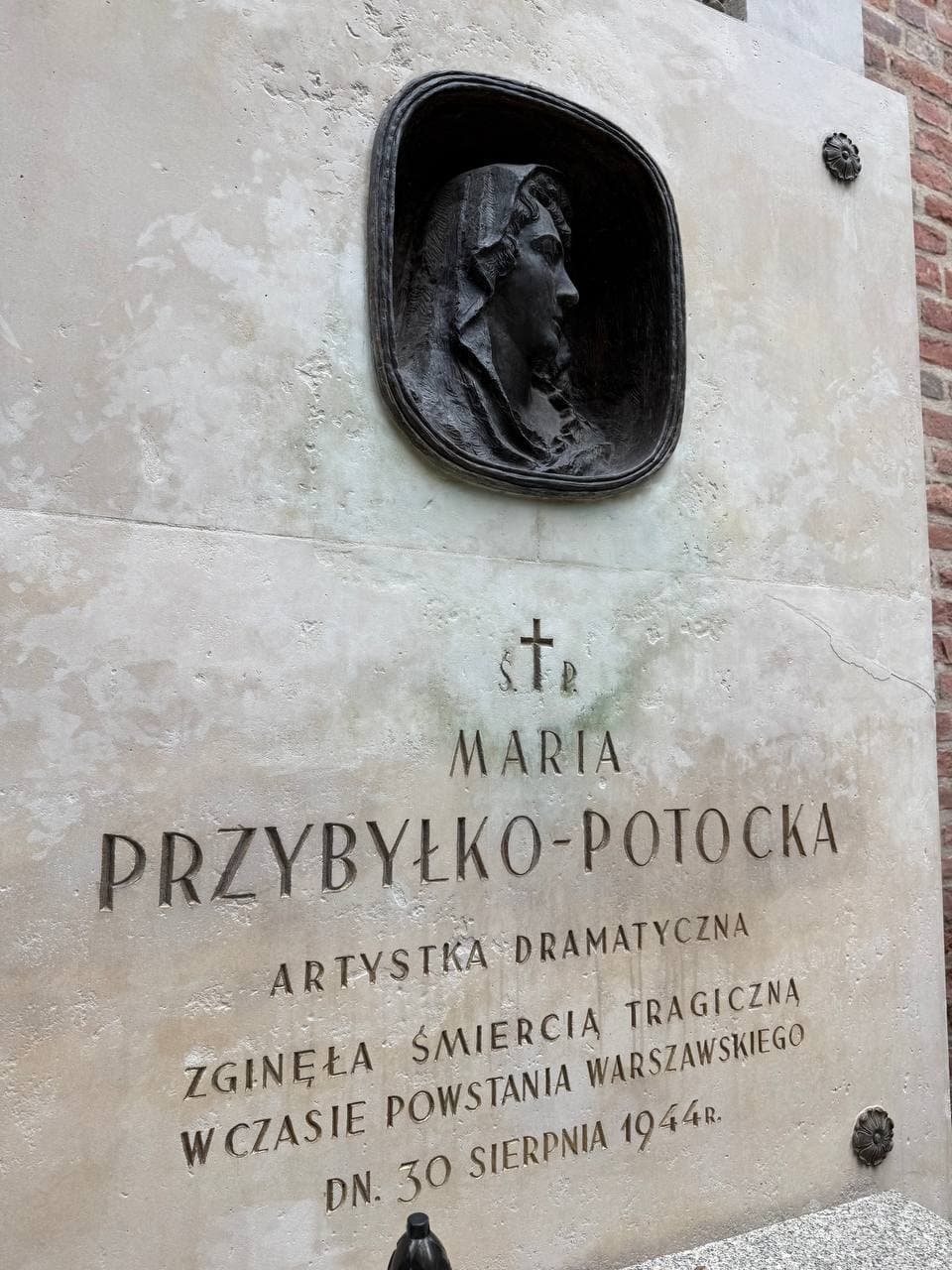 Zdjęcie grobu Maria Przybyłko-Potocka (1)
