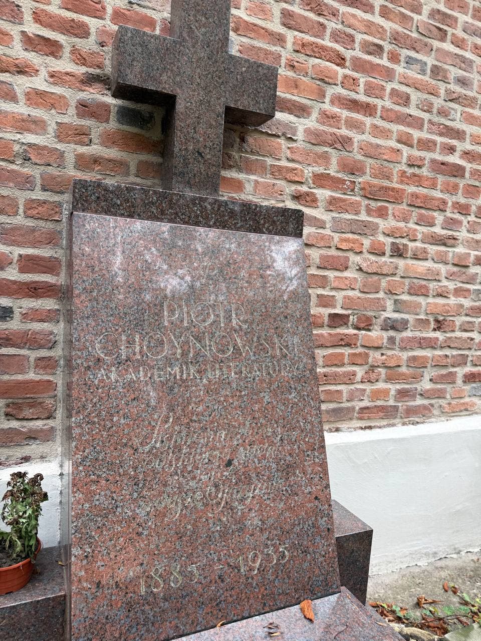 Zdjęcie grobu: Hanna Choynowska