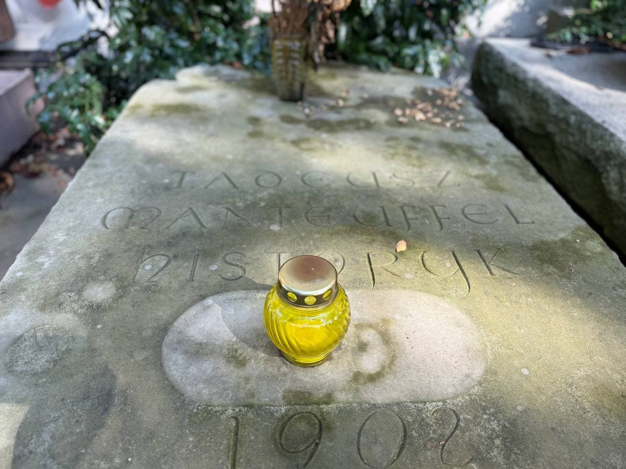 Zdjęcie grobu: Tadeusz Manteuffel