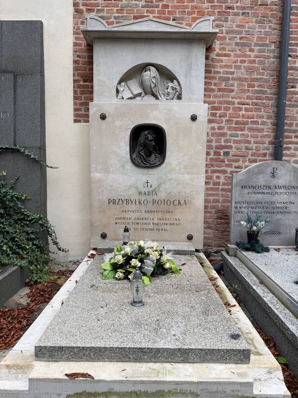 Zdjęcie grobu Maria Przybyłko-Potocka (2)