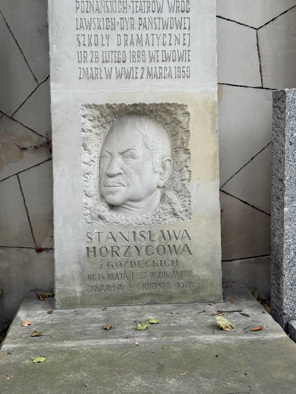 Zdjęcie grobu Wilam Horzyca (2)