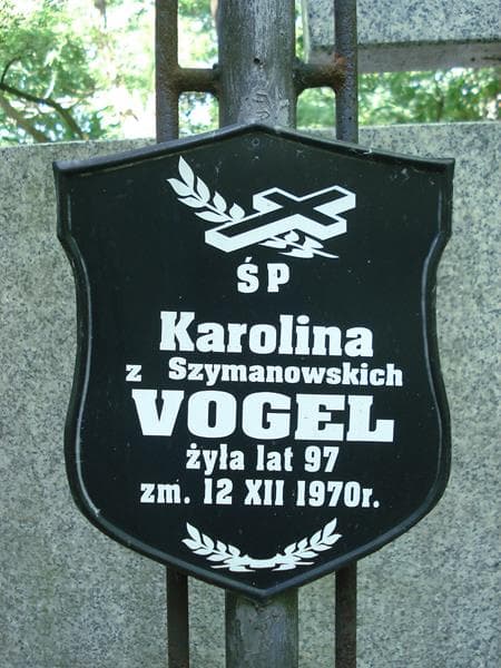 Zdjęcie grobu Karolina Vogel (2)