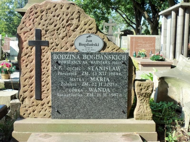 Zdjęcie grobu Jan Bogdański (2)