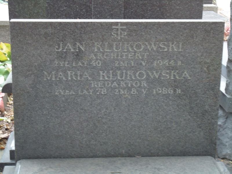 Zdjęcie grobu Jan Klukowski (2)