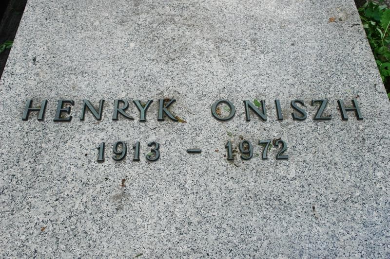 Zdjęcie grobu Henryk Oniszh (2)