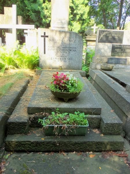 Zdjęcie grobu: Kazimierz Zawanowski