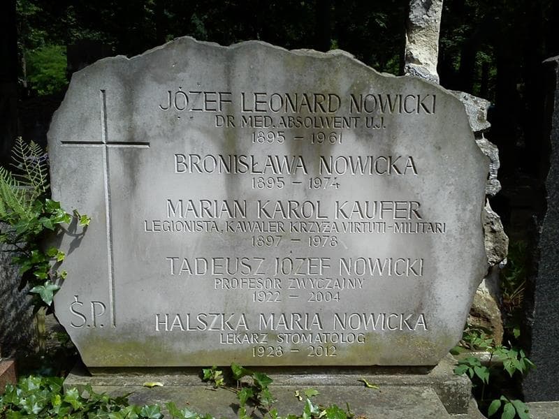 Zdjęcie grobu Bronisława Nowicka (2)