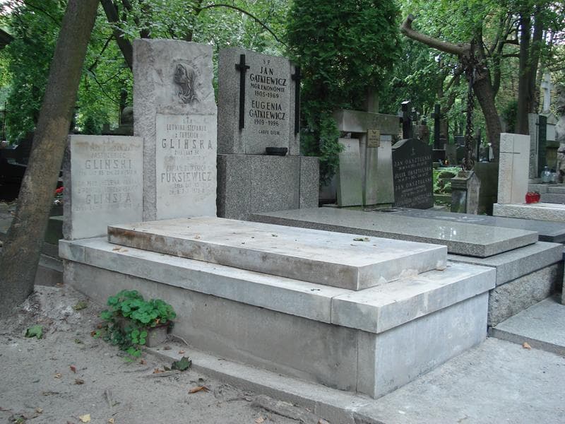 Zdjęcie grobu Bohdan Jan Jastrzębiec Gliński (1)