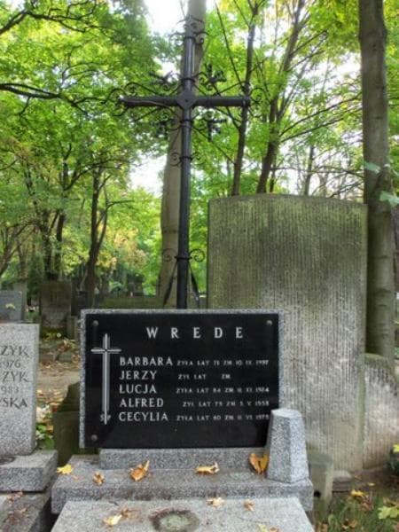 Zdjęcie grobu Barbara Wrede (2)