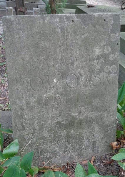 Zdjęcie grobu Konrad Jan Piotrowski (2)