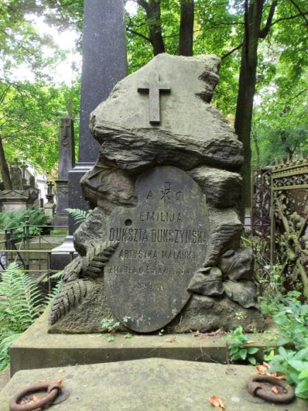 Zdjęcie grobu Emilija Dukszta-Dukszyńska (2)