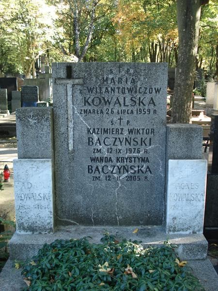 Zdjęcie grobu Wanda Krystyna Baczyńska (2)