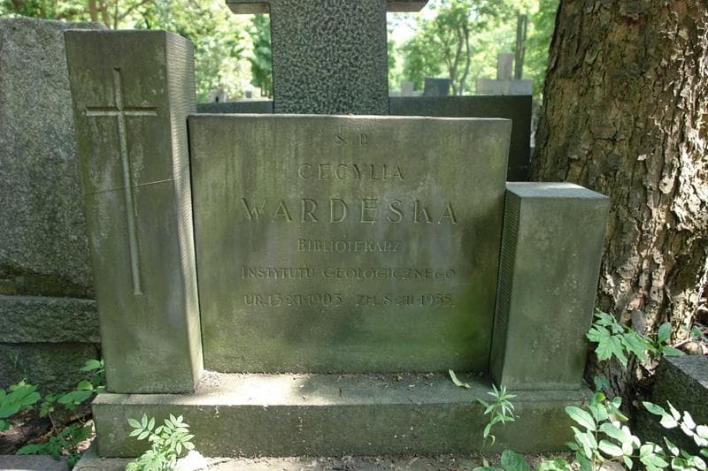 Zdjęcie grobu Cecylia Wardęska (2)