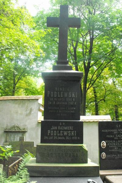 Zdjęcie grobu Henryk Podlewski (2)