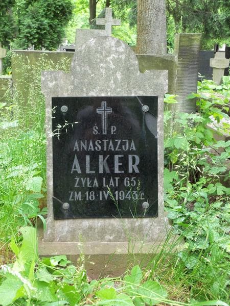 Zdjęcie grobu Anastazja Alker (2)