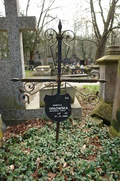 Zdjęcie grobu Maryla Orłowska (1)