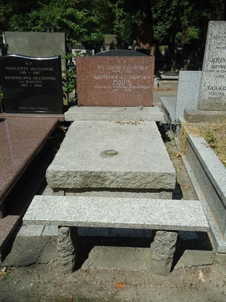 Zdjęcie grobu: Wł. Jamiołkowska