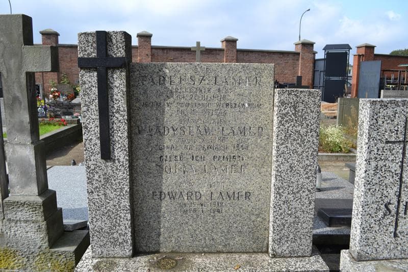Zdjęcie grobu Edward Lamer (2)