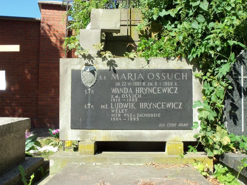 Zdjęcie grobu Ludwik Hryncewicz (2)