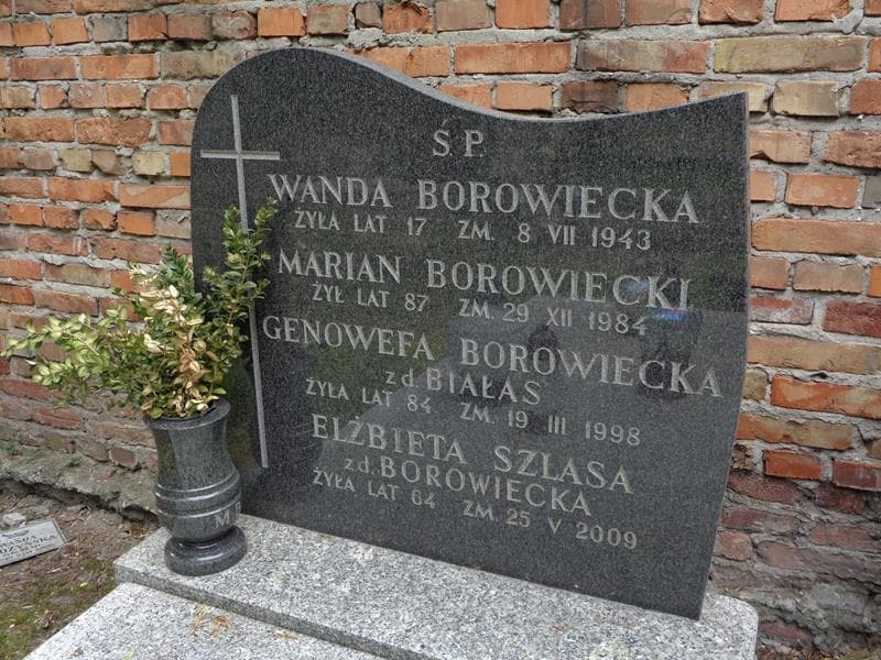Zdjęcie grobu Genowefa Borowiecka (2)