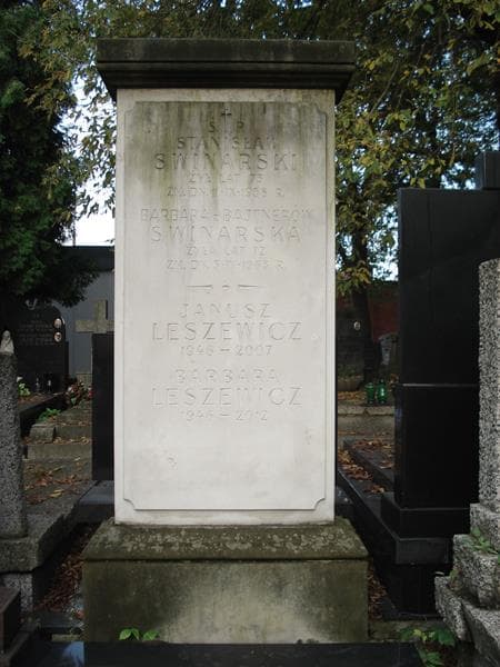 Zdjęcie grobu Janusz Leszewicz (2)