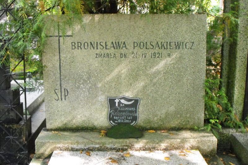 Zdjęcie grobu Bronisława Polsakiewicz (2)