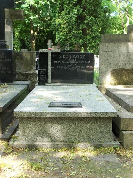 Zdjęcie grobu: Józef Sidorowicz