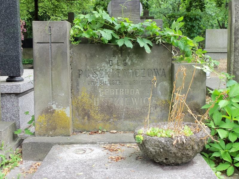 Zdjęcie grobu Olga Puszkiewiczowa (2)