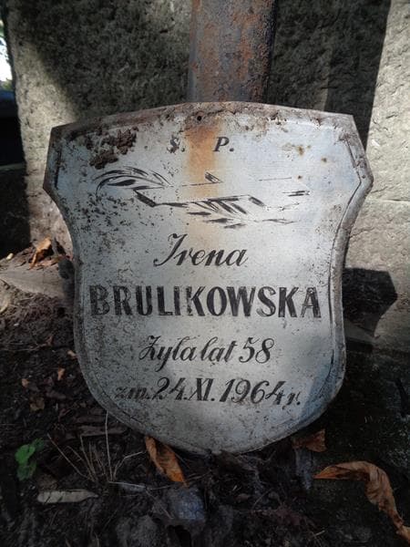Zdjęcie grobu Irena Brulikowska (2)