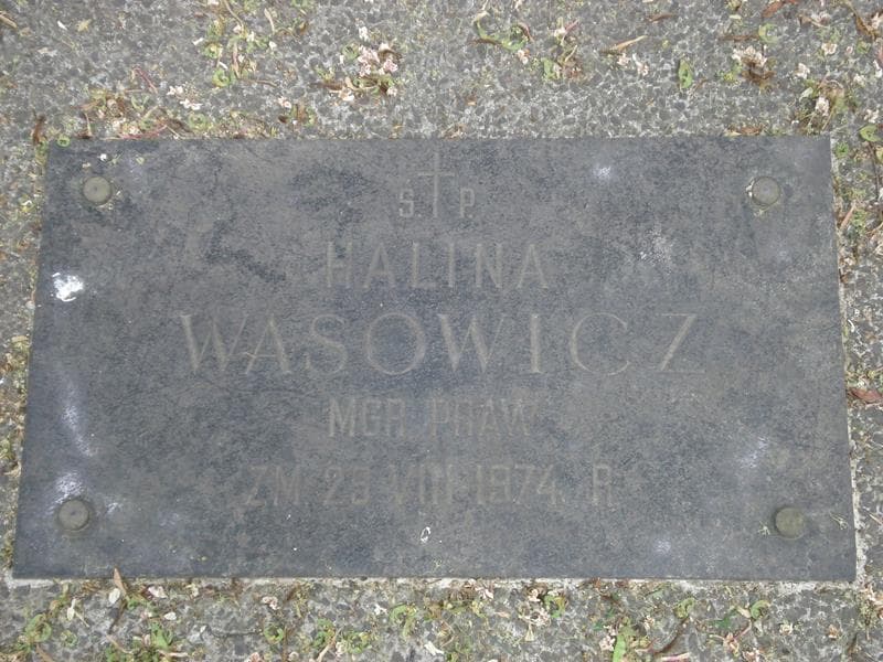 Zdjęcie grobu Halina Wasowicz (1)