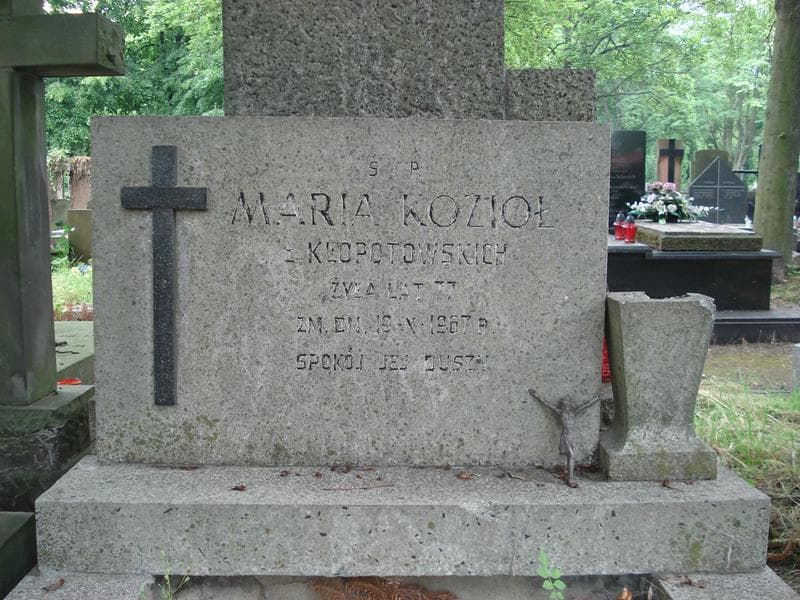 Zdjęcie grobu Maria Kozioł (2)