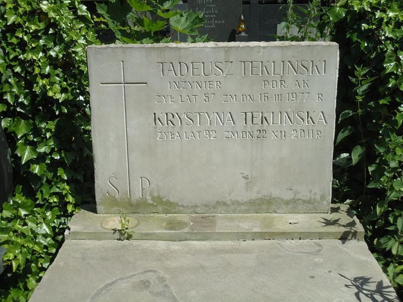 Zdjęcie grobu Krystyna Teklińska (2)