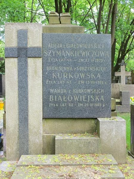 Zdjęcie grobu Wanda Białowiejska (2)