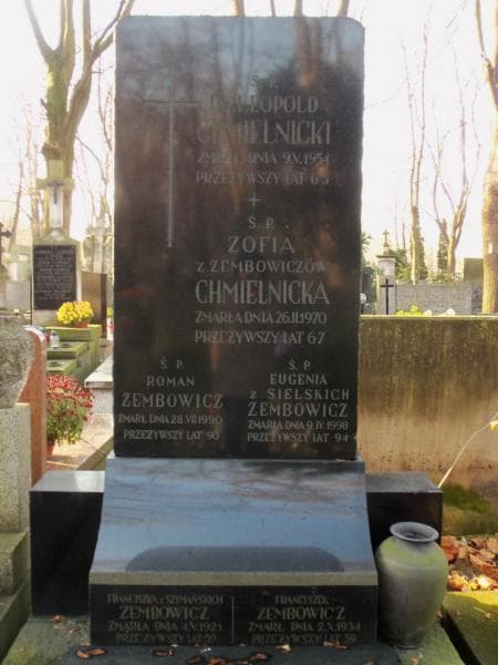 Zdjęcie grobu Zofia Chmielnicka (2)