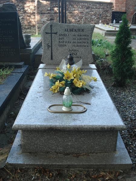 Zdjęcie grobu Aniela Albekier (1)