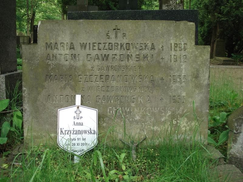 Zdjęcie grobu Jadwiga Główinkowska (2)