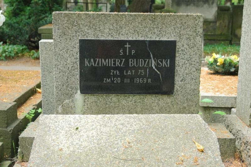 Zdjęcie grobu Zygmunt Budziński (2)