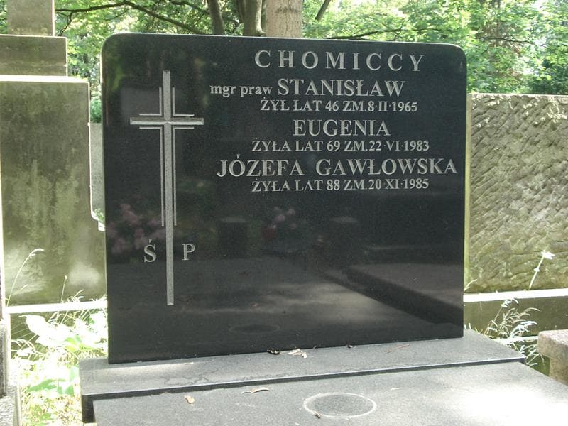 Zdjęcie grobu Stanisław Chomicki (2)