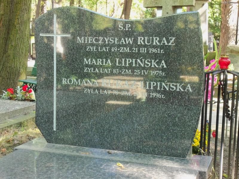 Zdjęcie grobu Romana Ruraż-Lipińska (2)