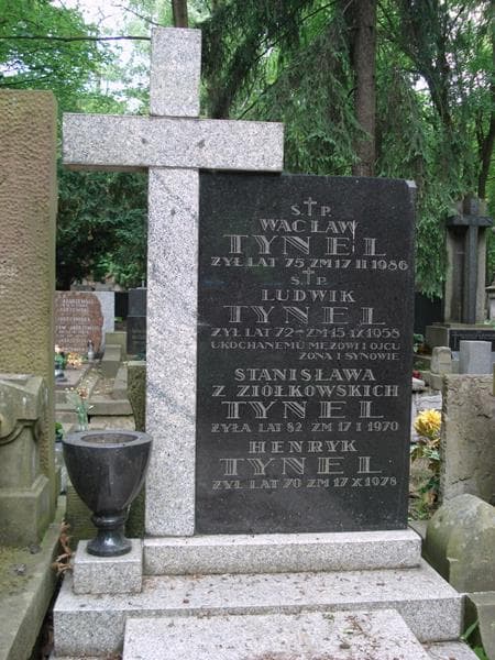 Zdjęcie grobu Ludwik Tynel (2)