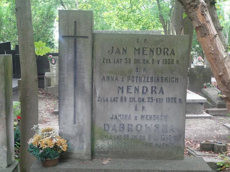 Zdjęcie grobu Janina Dąbrowska (2)