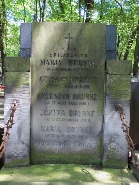 Zdjęcie grobu Józefa Brunne (2)