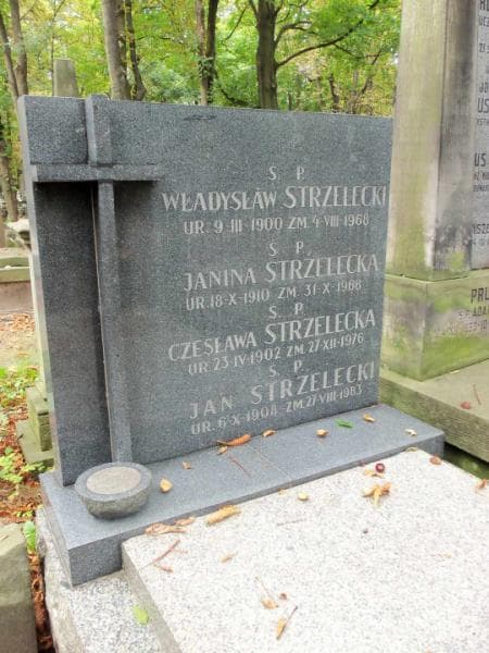 Zdjęcie grobu Czesława Strzelecka (2)
