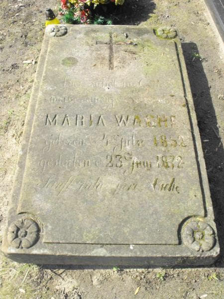 Zdjęcie grobu Maria Wache (2)