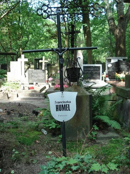 Zdjęcie grobu Franciszka Humel (2)