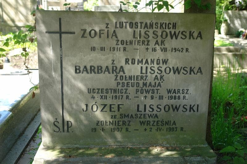 Zdjęcie grobu Józef Lissowski (2)