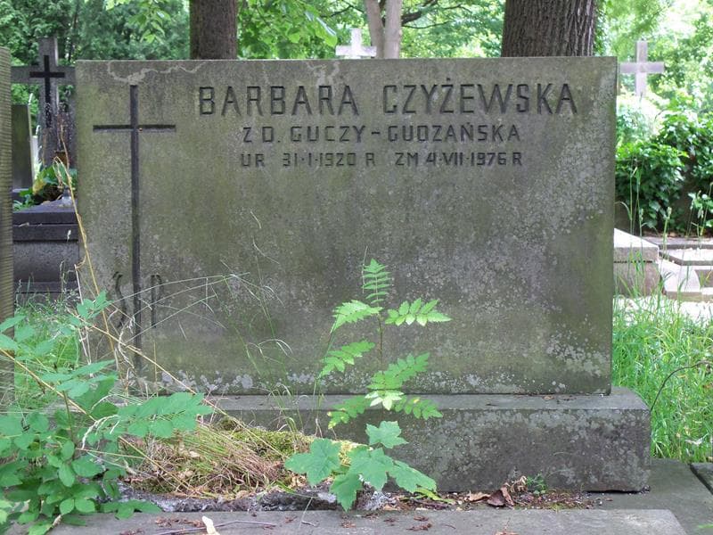 Zdjęcie grobu Barbara Czyżewska (2)