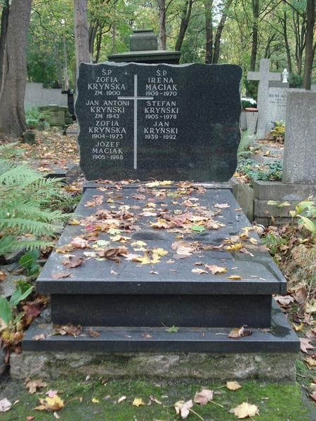 Zdjęcie grobu: Zofia Kryńska