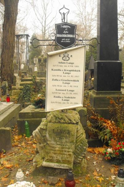 Zdjęcie grobu Adam Lange (1)