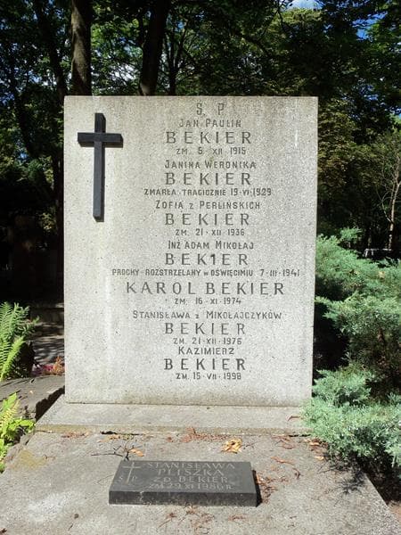 Zdjęcie grobu Stanisława Bekier (2)